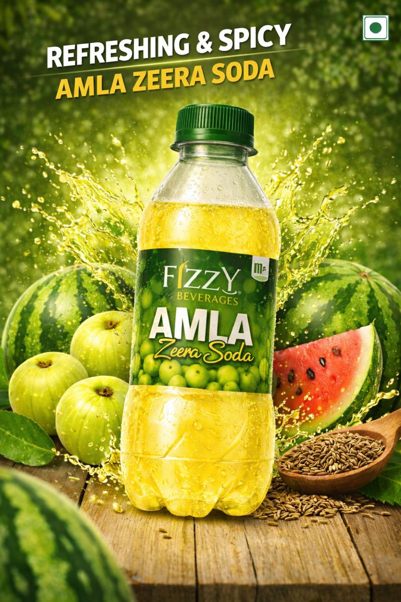 Fizzy Amla Zeera Soda
